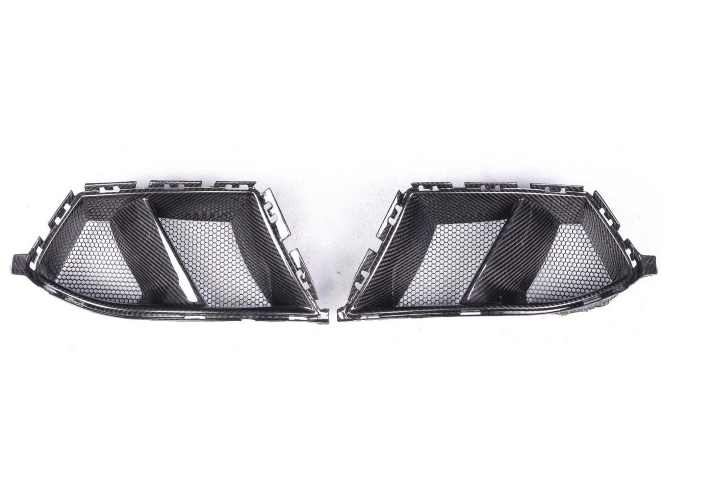 Carbonique G80 M3 / G82 M4 OEM Style Front Inlet Vent Duct – Dry Carbon Fiber, Gloss Finish (2021+)