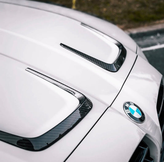 BMW G80 G82 G83 M3 M4 BONNET VENT TRIMS 2021+