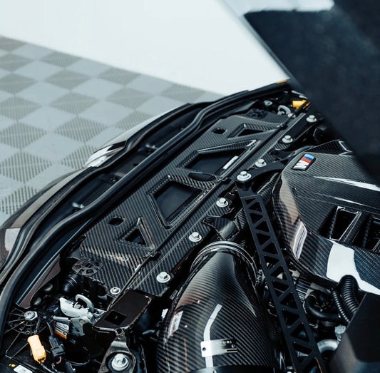 BMW G87/G80/G82/G83 M2/M3/M4 Dry Carbon Cooling Shroud Panel 2021+