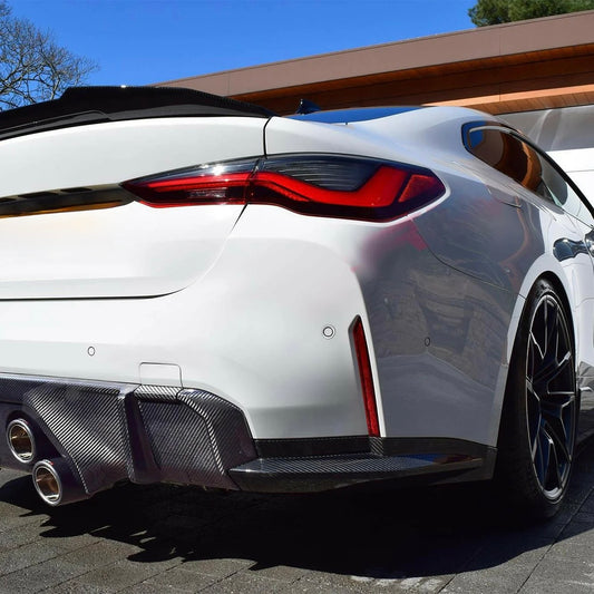 2021+ BMW G80 M3 & G82 M4 OEM-Style Carbon Fiber Rear Splitter